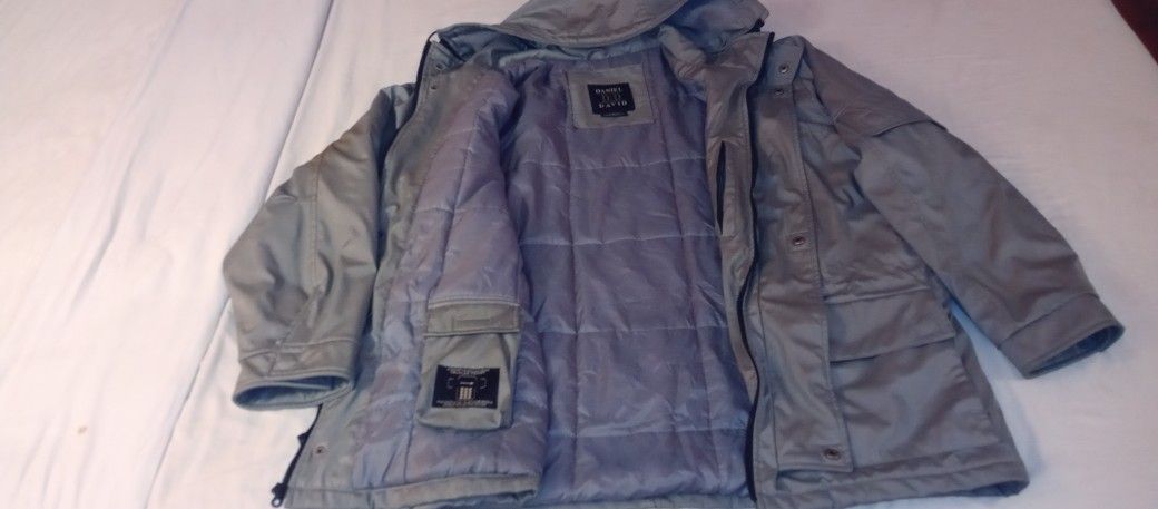 Daniel David Mens XXLG Hooded Parka Warm