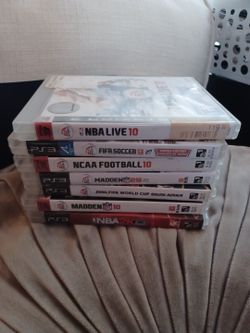 PS3 Sports Games Bundle – Lot of 7