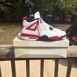 Jordan 4 red cement size 14