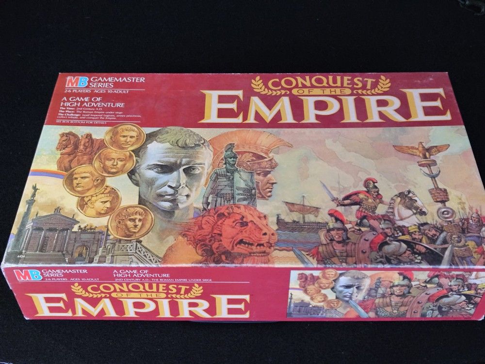 Conquest of the Empire (1984) - vintage Milton Bradley board game