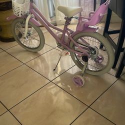 Girls Costway Purple Bike