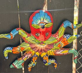 Talavera Octopus Wall Decor