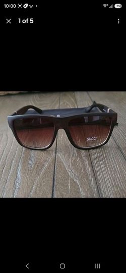 Gucci brown square sunglasses
