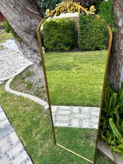 Vintage Arched Mirror