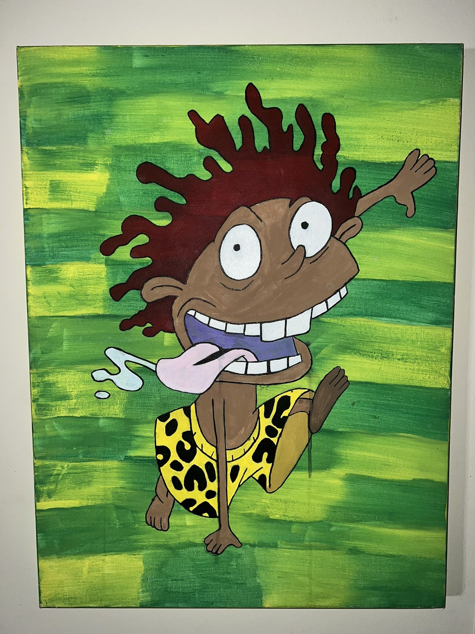 Acrylic Painting Of Donny