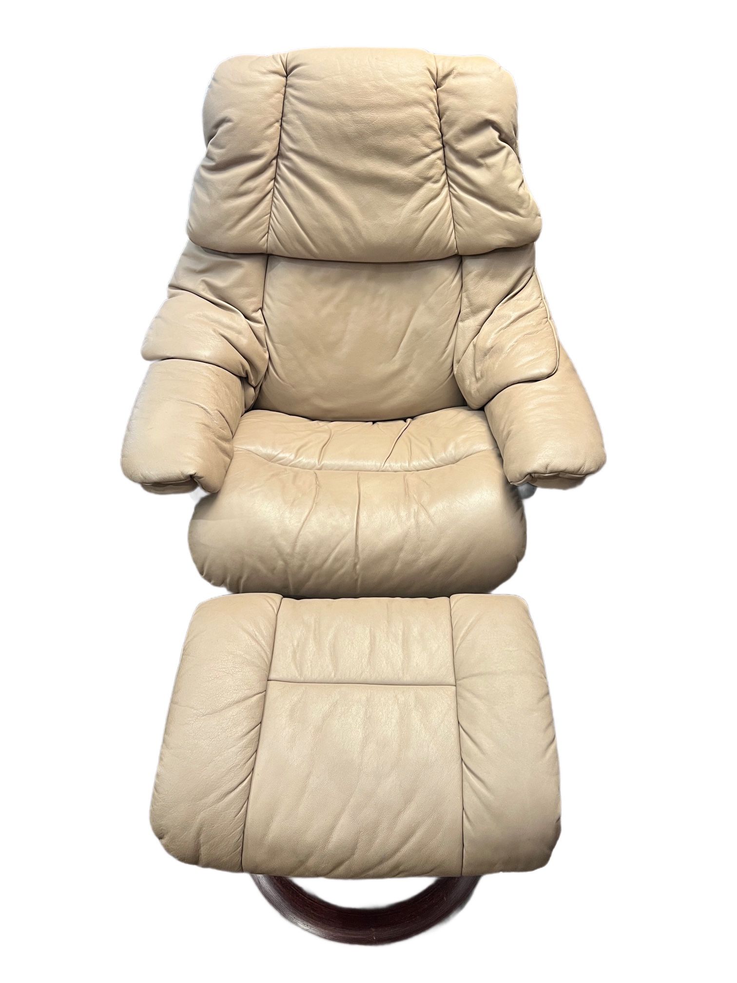 Elkornes Stressless Chair with ottoman