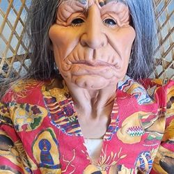 Vintage Handmade Indian Doll