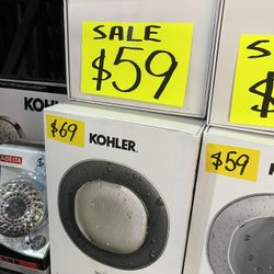 KOHLER Moxie 1.75 gpm Shower Head with Waterproof Speaker Featuring Bluetooth Wireless Technology and sound by Harman Kardon