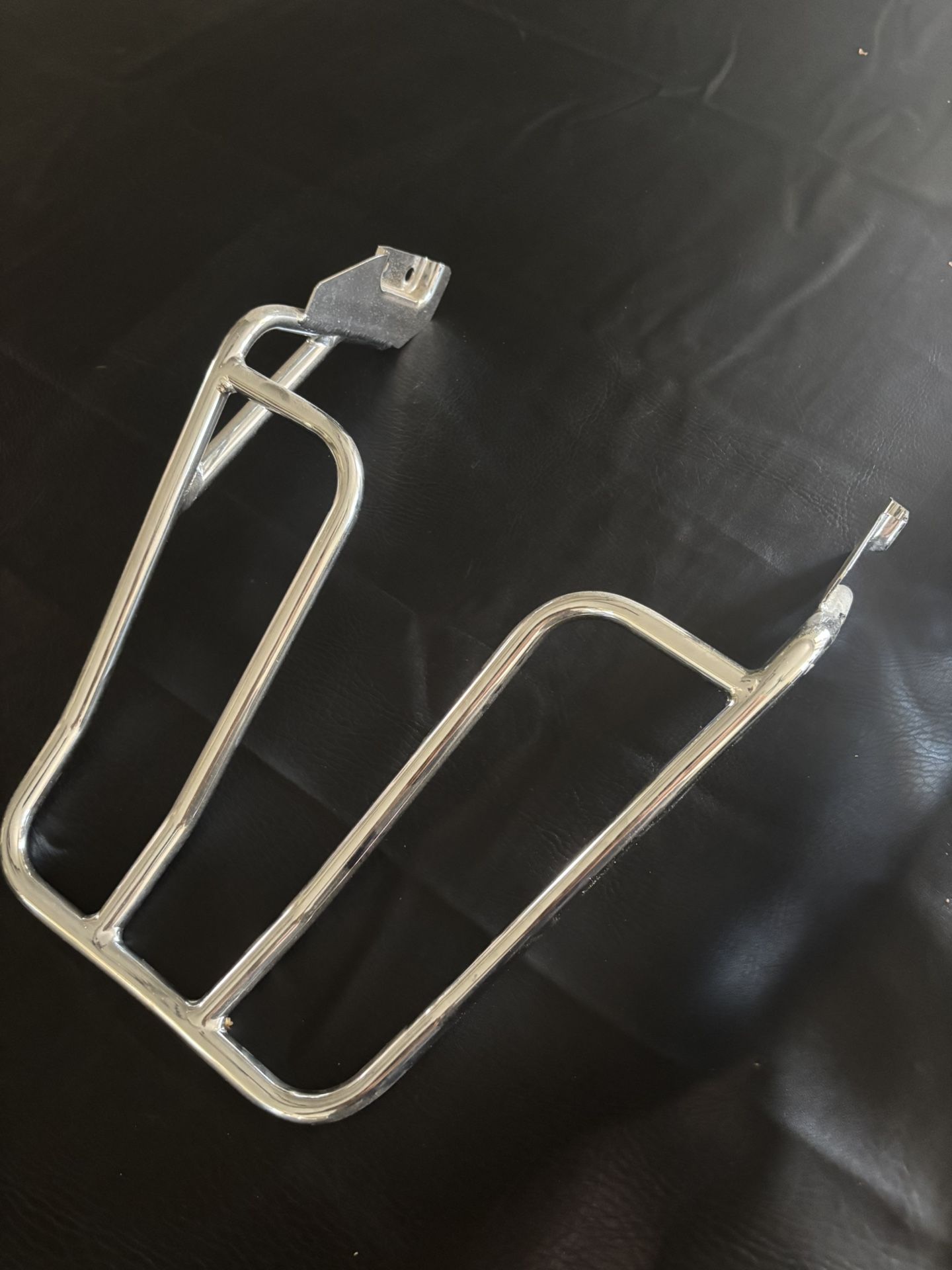 Motorcycle Chrome Luggage Rack NEW