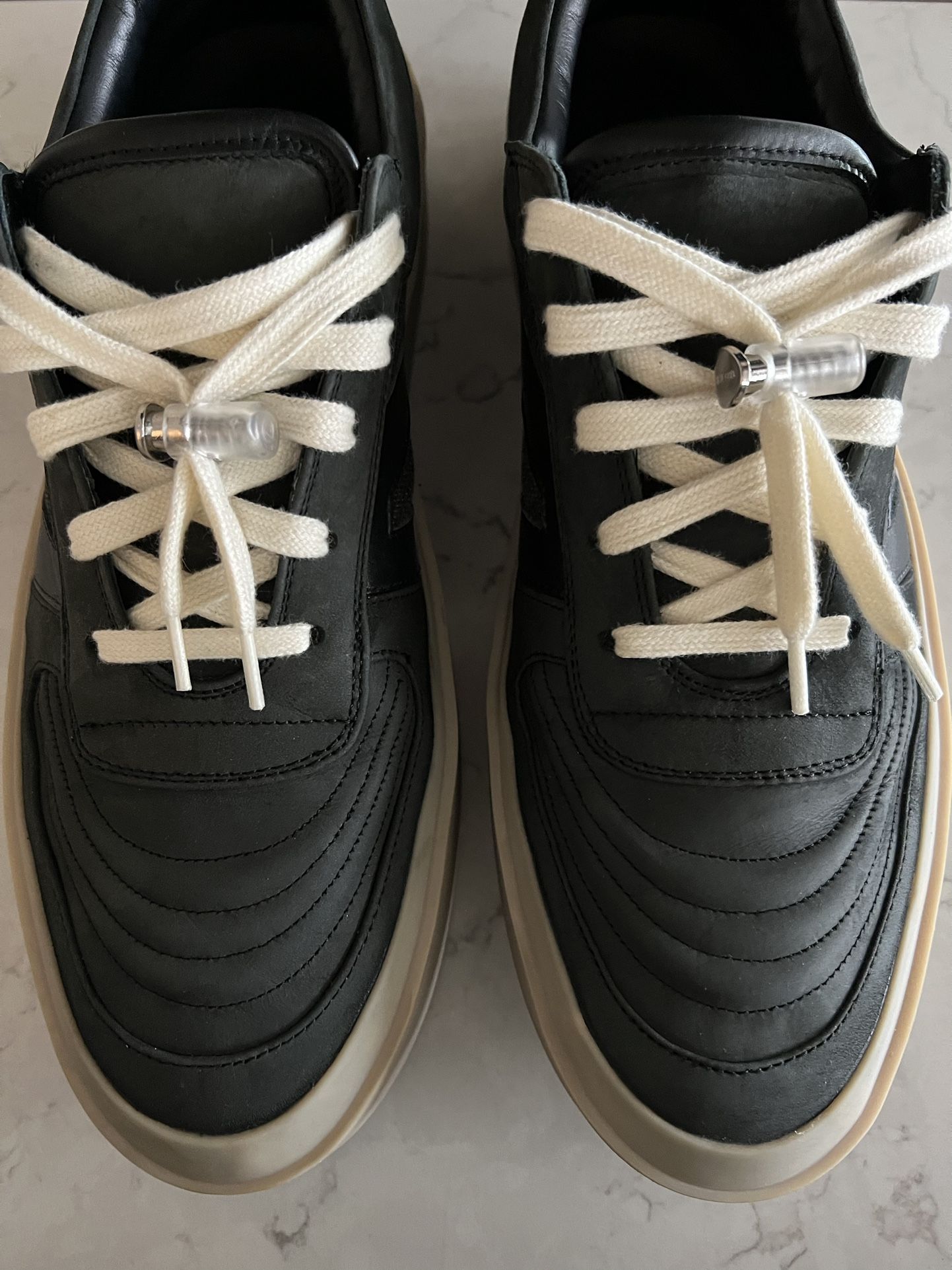 Fear of god skate low 101 sneaker shoe sz 45 black gum Italian