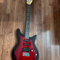 Rogue Rocketeer Electric Guitar Pack Red Burst