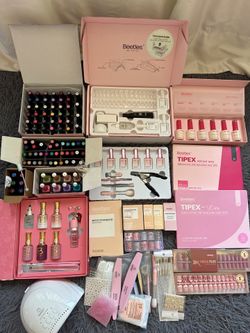 Beetles Professional Gel Nail Kit Bundle – 100+ Gel Colors, TIPEX Tips, UV/LED Lamp & Nail Art Supplies