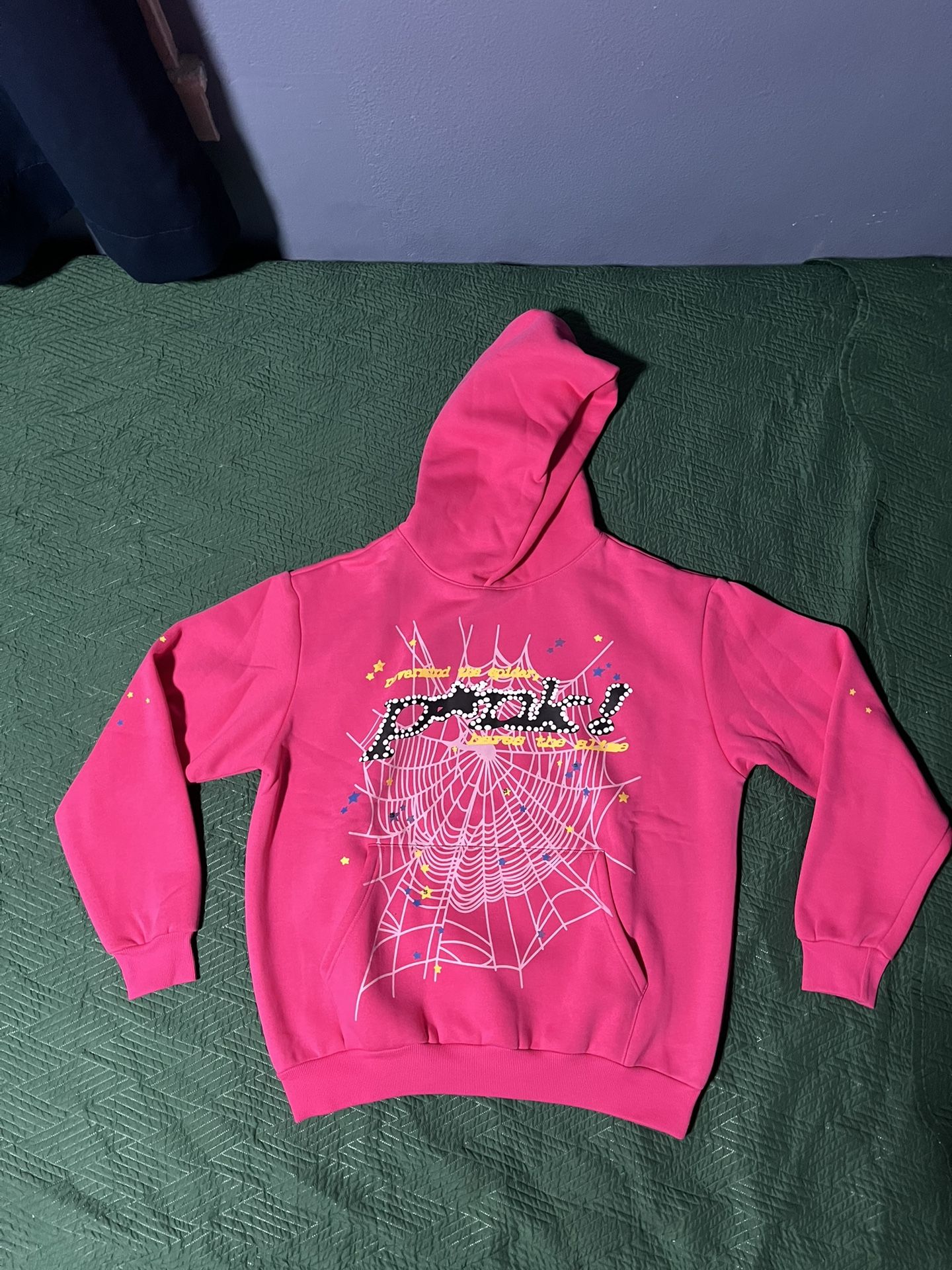 Pink Spider Hoodie