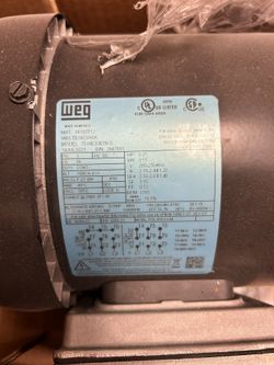 Weg 7.5 HP Motor New