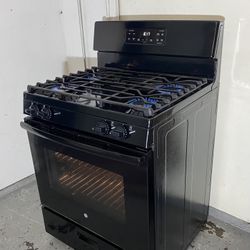 GE 4 Burner Gas Range