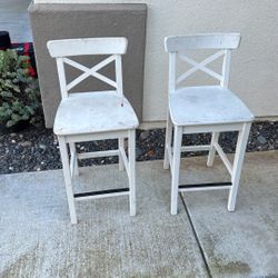2 IKEA Bar Stools - Free