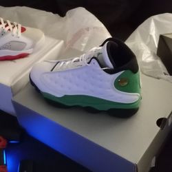Jordan Retro 13 Lucky Green