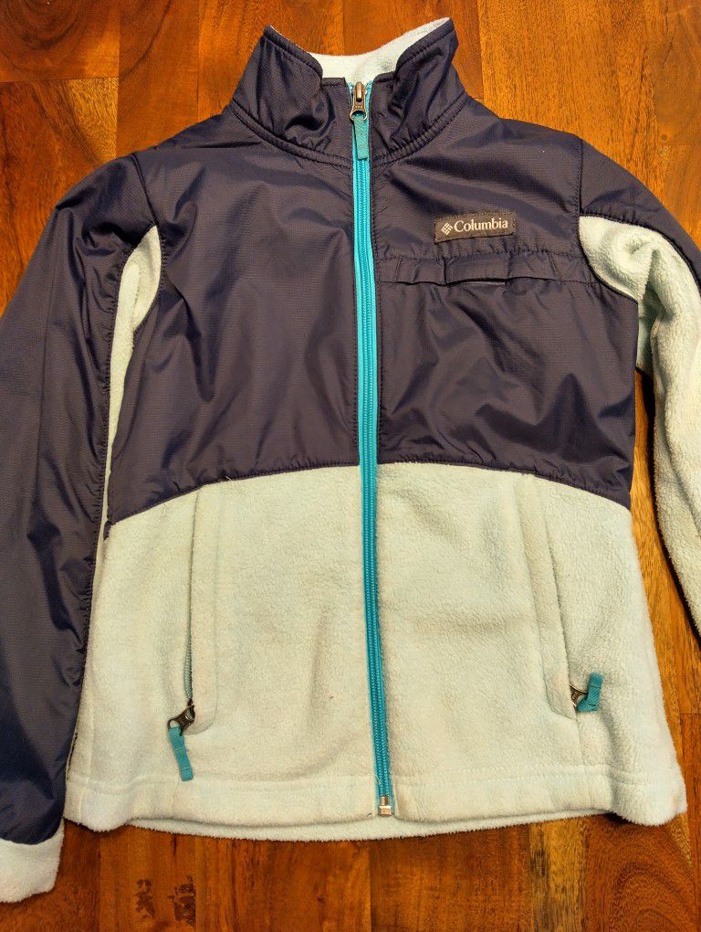 Columbia Fleece Jacket, Size Youth S 7/8
