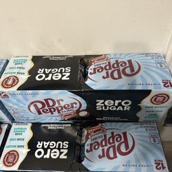Dr Pepper Creamy Coconut Zero Sugar 12 Pack