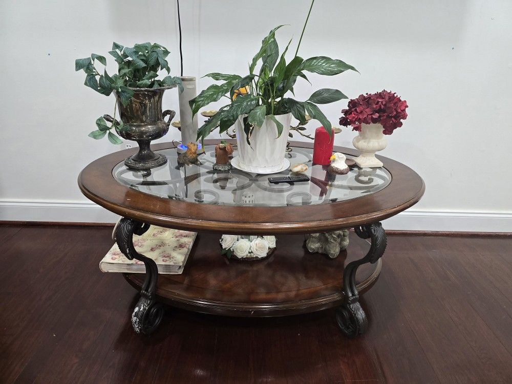 Coffee Table And 2 Side Tables