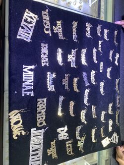 Custom Nameplate Pendants