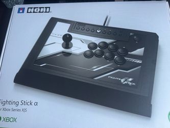 HORI Fighting Stick alpha Designed for Xbox Series X|S - Officially Licensed by Microsoft