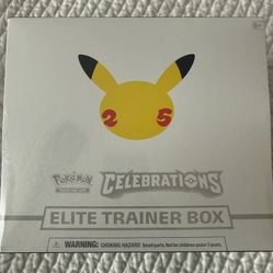Pokémon TCG: 25th Anniversary Celebrations Elite Trainer Box SEALED