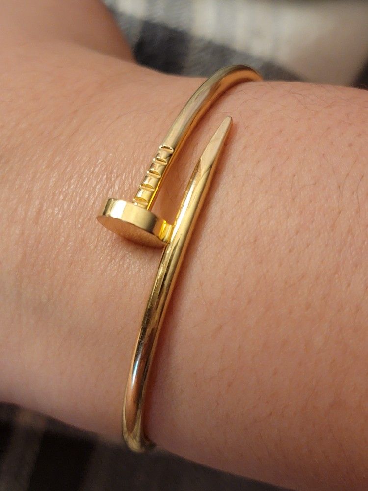 Cartier Nail Bangle Bracelet