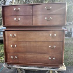 Kent Coffey Mid Century Modern The Penthouse Chest On Chest, Chest Of Drawers 