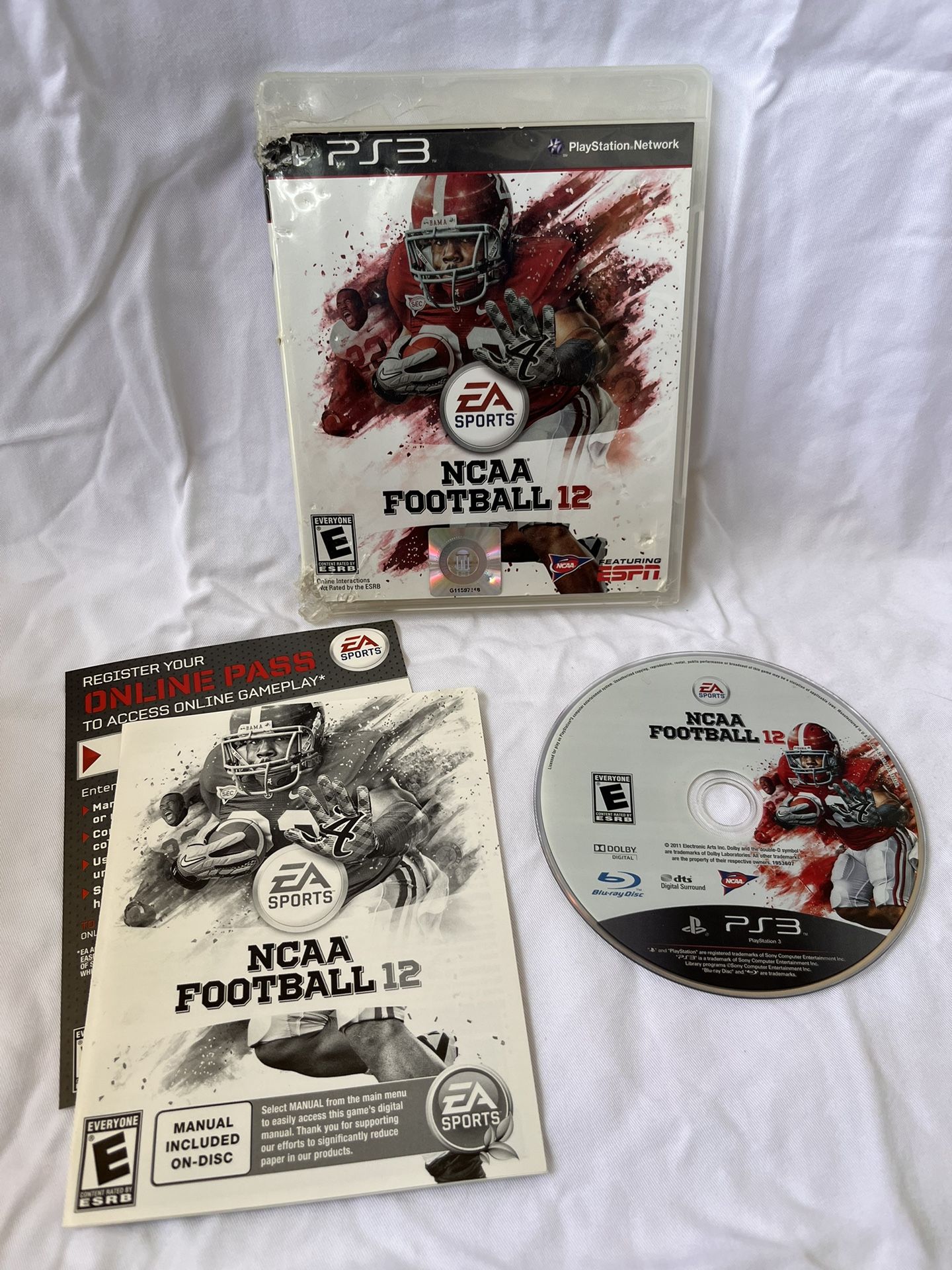 PS3 NCAA Football 12