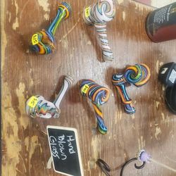 Hand Blown Glass Pieces