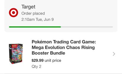 Pokemon Mega evolution chaos rising booster bundle