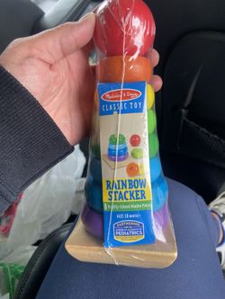 Melissa & Doug Rainbow Stacker Classic Toy