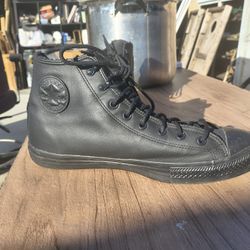 Converse Gore-Tex Men's 13 Genuine Black Leather Chuck Taylor All-Star Winter Hi