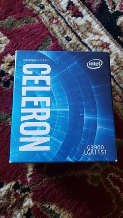 Celeron G3900 CPU 2.8 Ghz