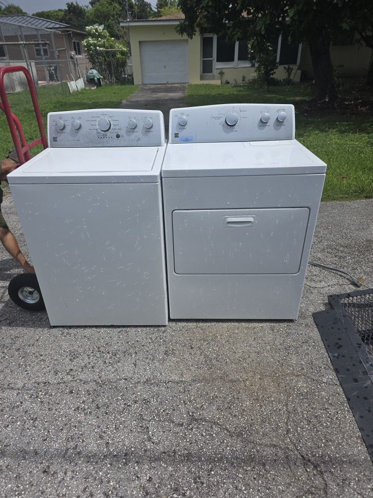 Washer And Dryer Kenmore Great Look Works Great