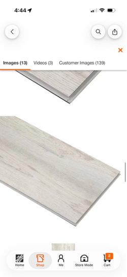 $55 PER CASE Chiffon Lace Oak 22 MIL x 8.7 in. W x 48 in. L Click Lock Waterproof Luxury Vinyl Plank Flooring (20.1 sqft/case) - 29 cases available