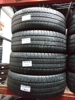 255 75 17 Goodyear Wrangler 255/75R17 used matching tires P255/75R17 for  Sale in Fort Lauderdale, FL - OfferUp