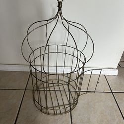 Vintage Durable Steel 24” Bird Cage For Weddings/garden/home Decor