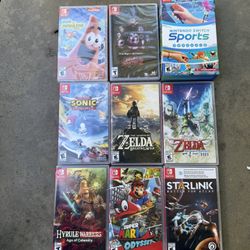 Prices In Description Nintendo Switch Games Zelda Mario Sonic 