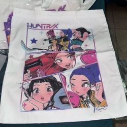 Kpop Huntrix Tote Bags