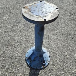 Heavy Duty Cast Iron Base Pedestal Metal For Vise Grinder Antique Classic Vintage Tool Tools 