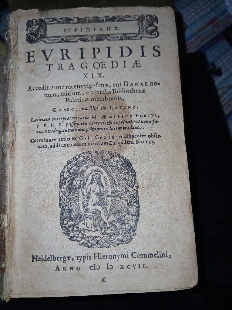 Very Old Latin Book 15th Century