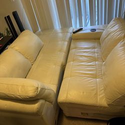 Dondi Salotti leather sectional