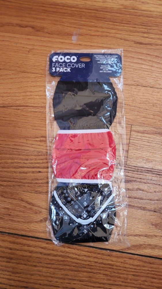 NEW Face Cover 3-pack