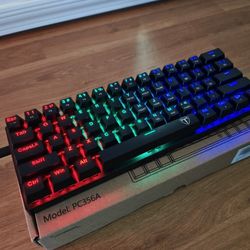 Brand New Wired RGB TKL Mechanical Gaming Keyboard Like Corsair Razer Logitech Redragon PC Computer Desktop Laptop