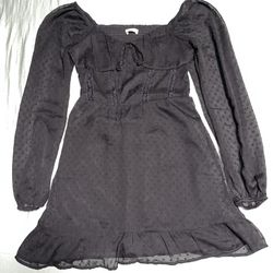 Hollister Long Sleeve Mesh Dress