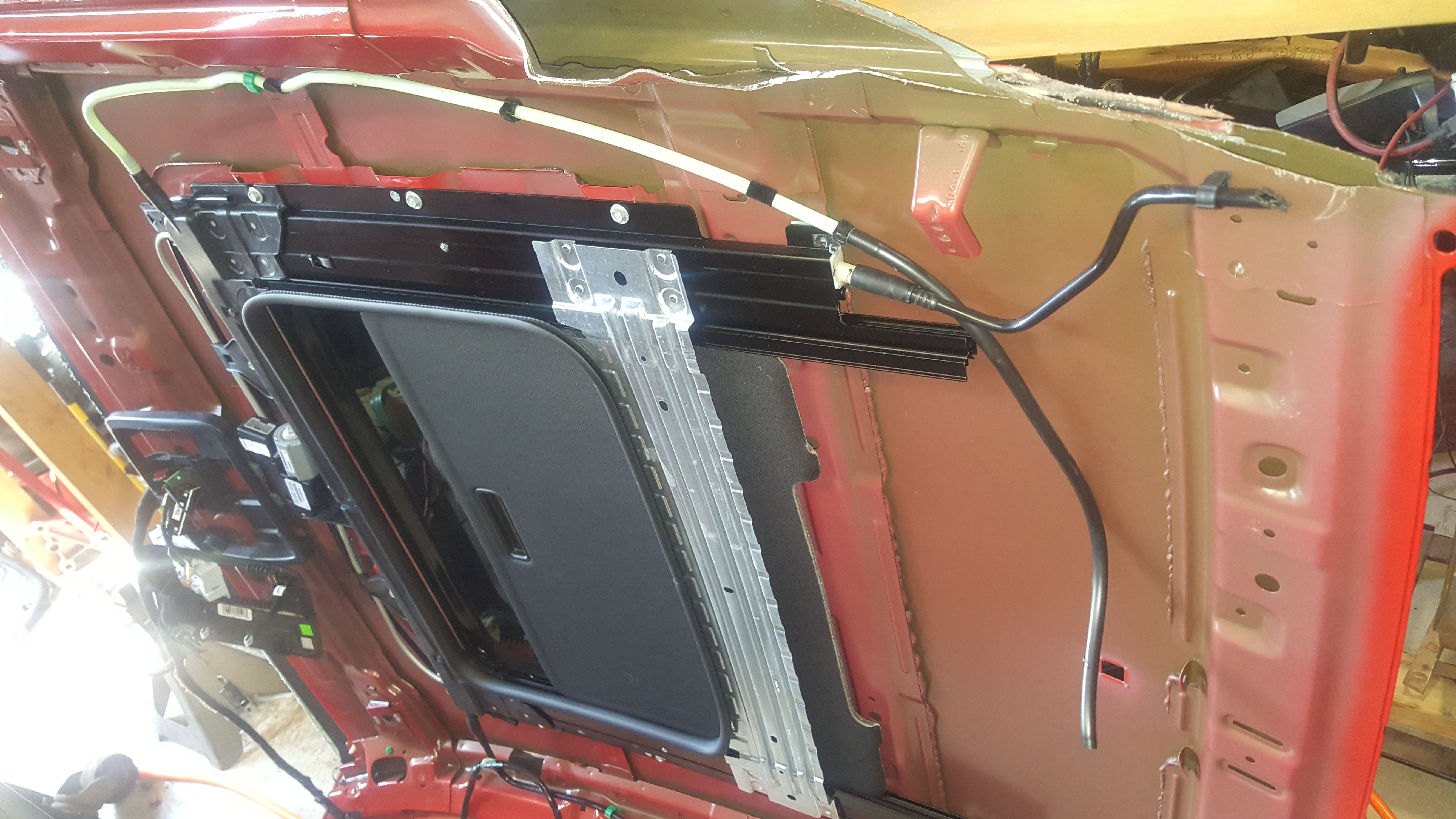 12 Camaro sunroof and roof