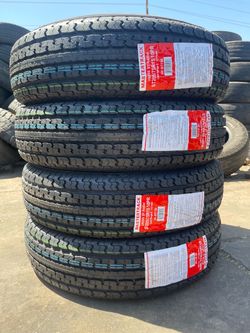 ST205/75/R15 Set of 4 Trailer tires brand new