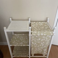 Hamper And Shelves